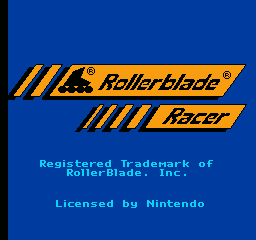 Rollerblade Racer screenshot 3 for NES